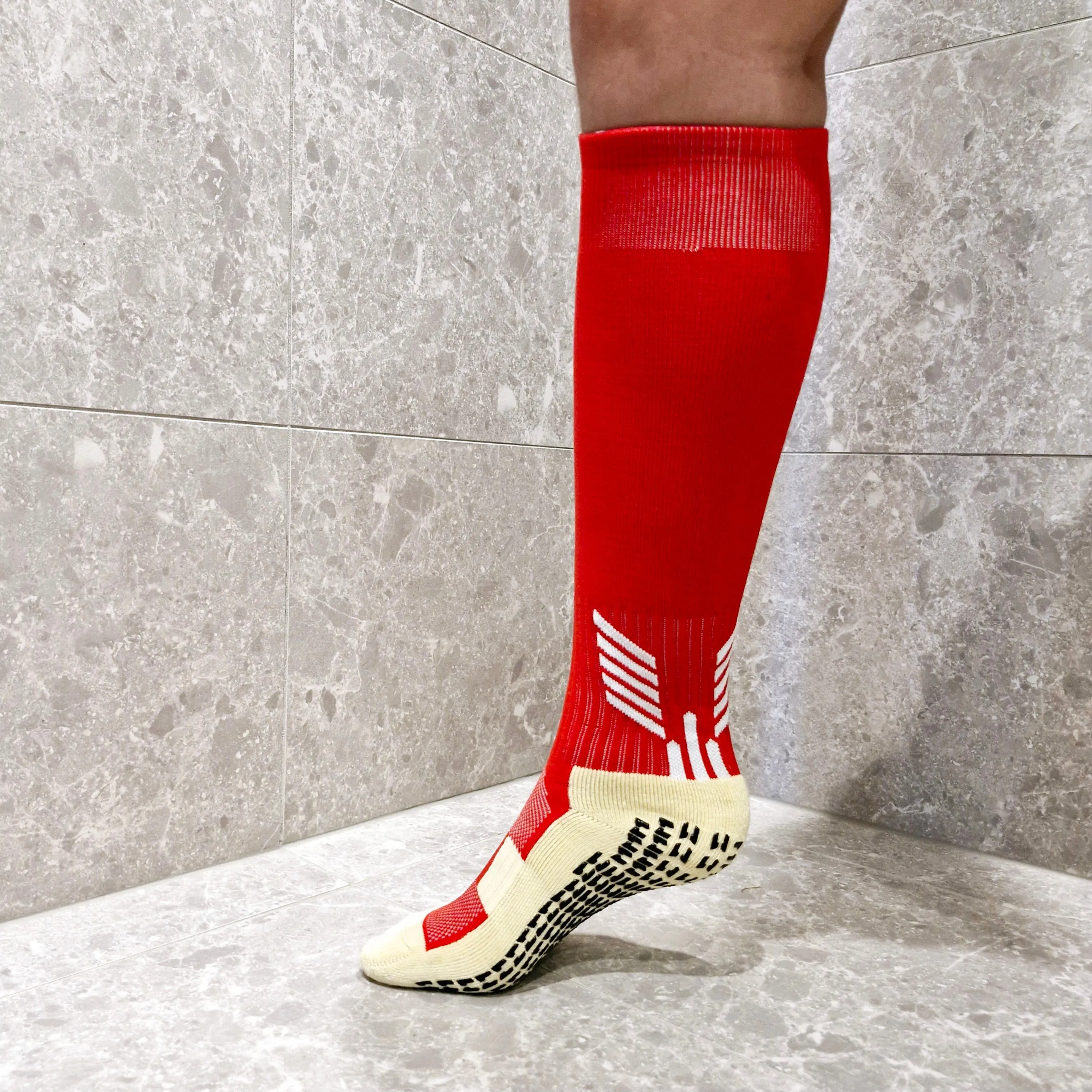 2 Pack Red Knee High Socks