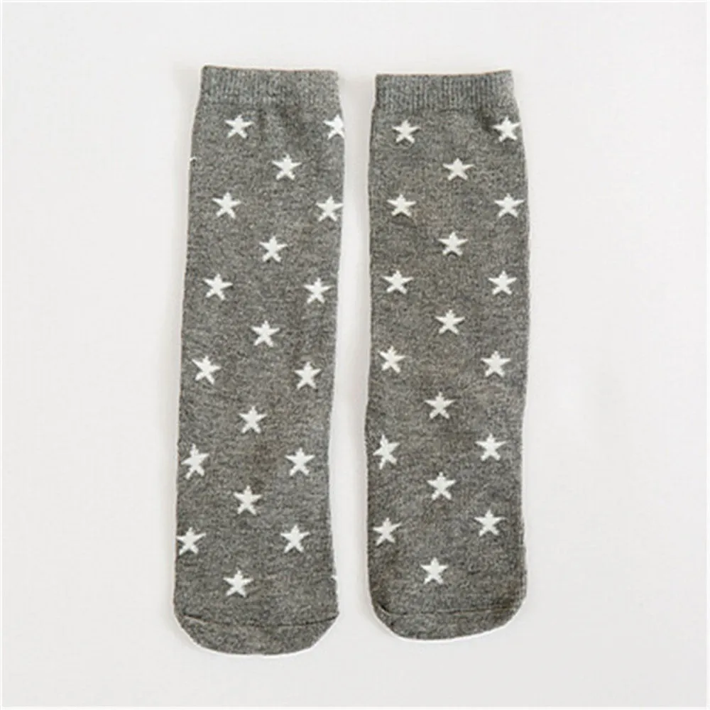 2017 Knee Socks Newborn Baby Boy Baby Fox Baby Socks Cute Cartoon Animal Cat Leg Warmers For Infant Infants