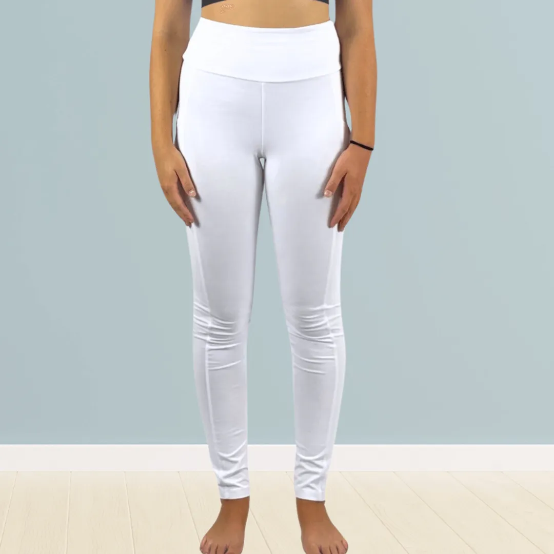 A Perfect Fit Solid Pocket Leggings Made in USA