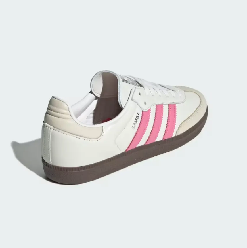 adidas Samba OG W Cloud White Lucid Pink IG1962 Women (LF)