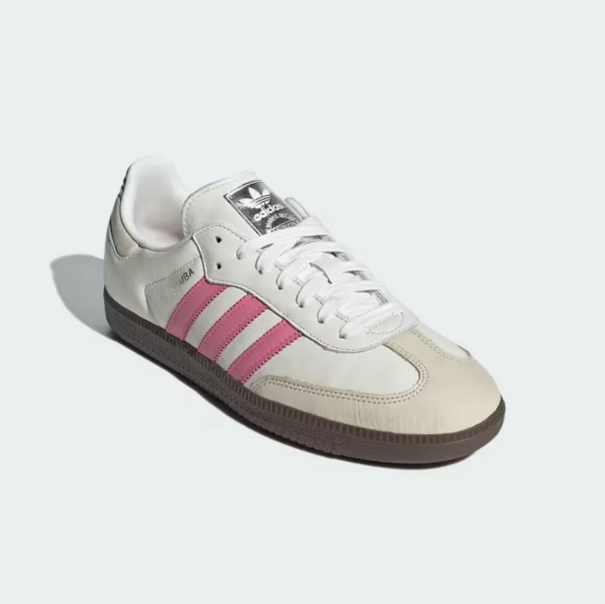 adidas Samba OG W Cloud White Lucid Pink IG1962 Women (LF)