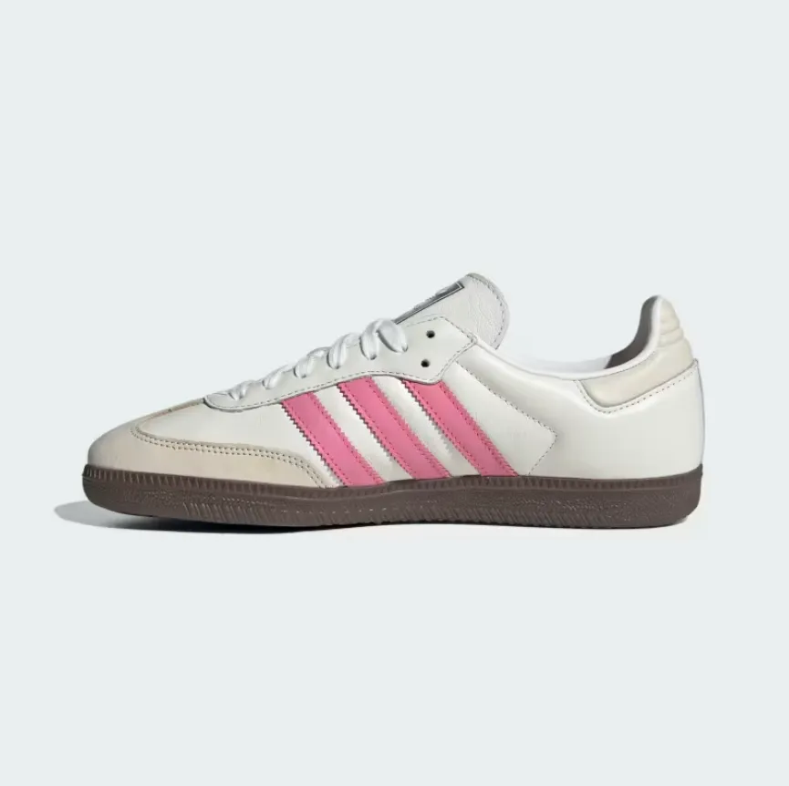 adidas Samba OG W Cloud White Lucid Pink IG1962 Women (LF)