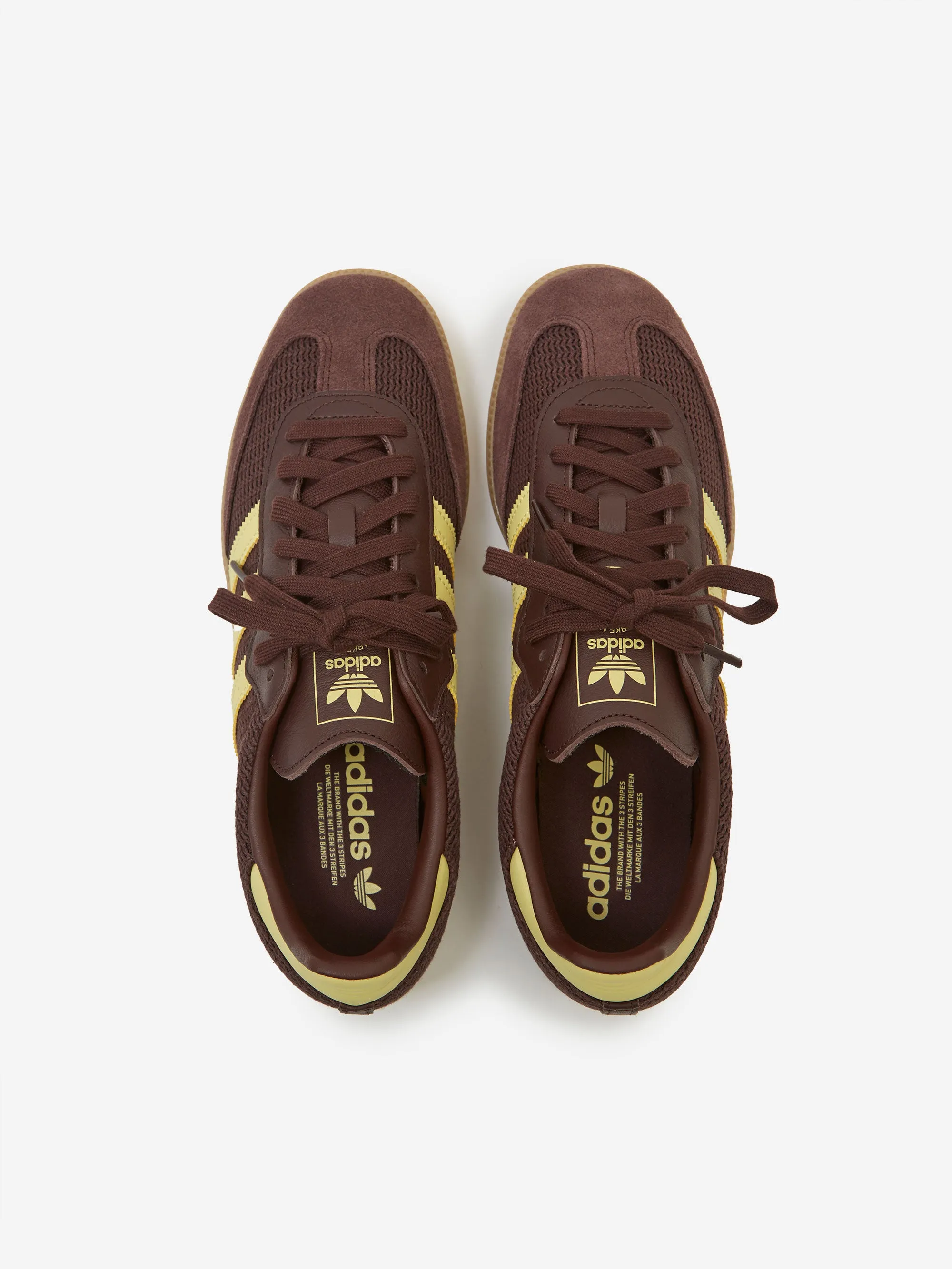 Adidas Samba OG W -  Shade Brown/Power Yellow/Gum
