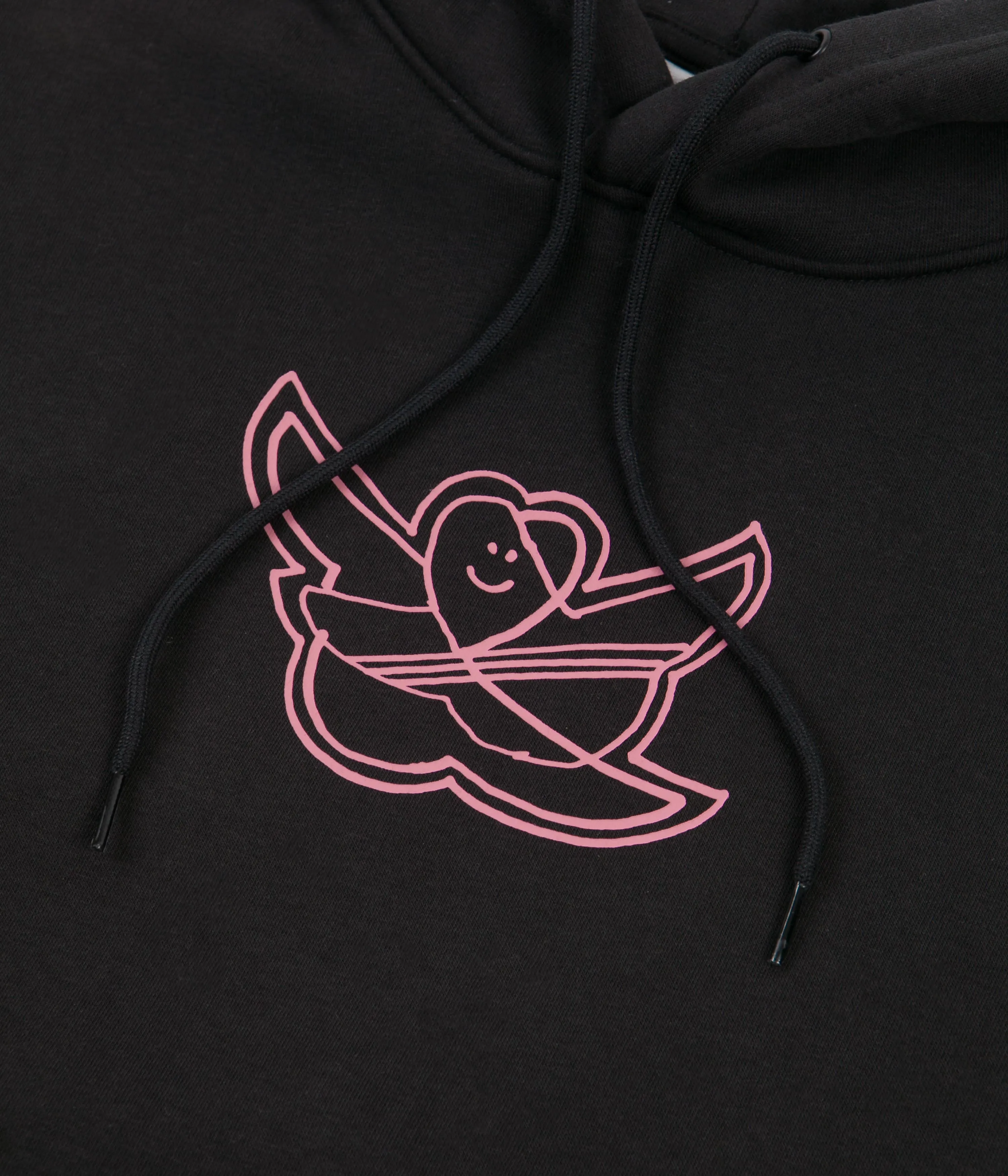 Adidas Shmoofoil Logo Hoodie - Black / Rose Tone