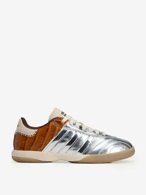 Adidas x Wales Bonner Samba Metallic - Silver Metallic/Silver Metallic/Easy Yellow