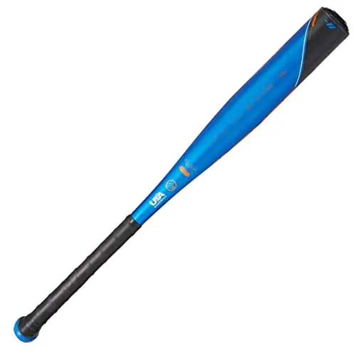 Axe Bat 2023 Avenge Pro (-11, 2-1/4") USABat Tee Ball Bat, 1-Piece Alloy, Blue/Black/Orange, 26" / 15 oz.