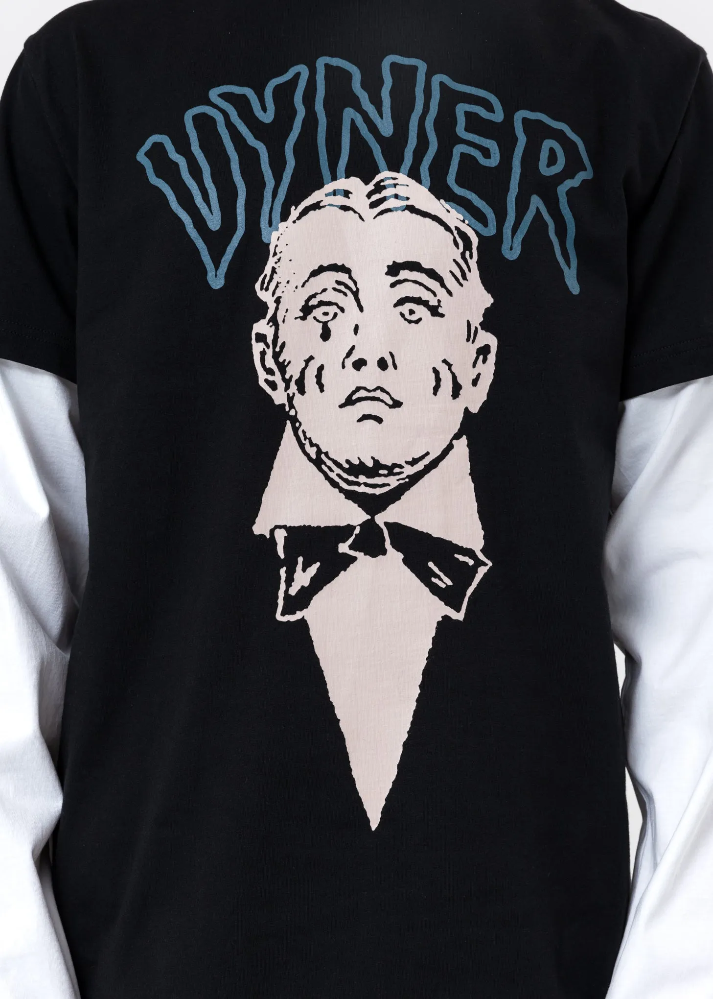 Black Skater Long Sleeve - Vyner M