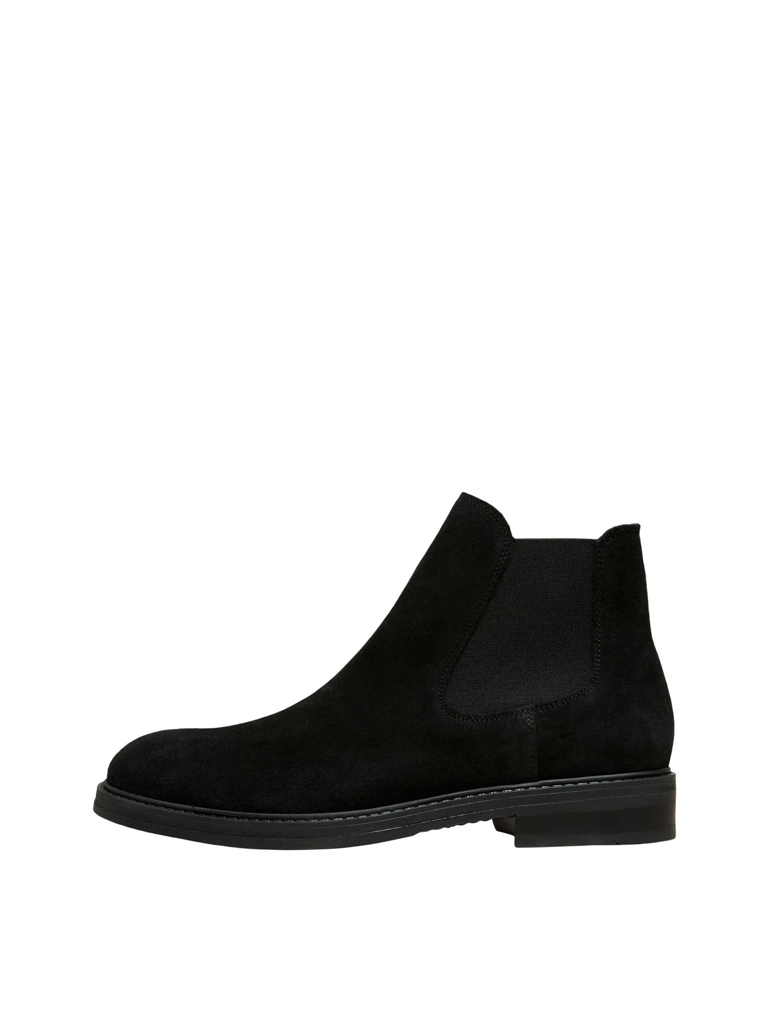 Blake Suede Chelsea Boots - Black