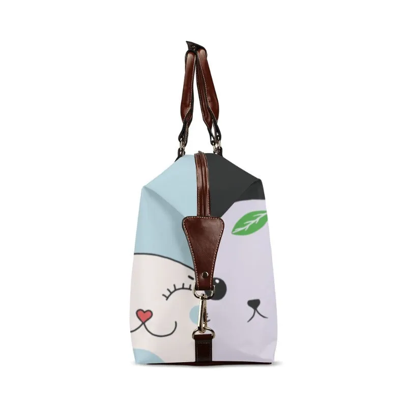 Cat Print Travel Bag