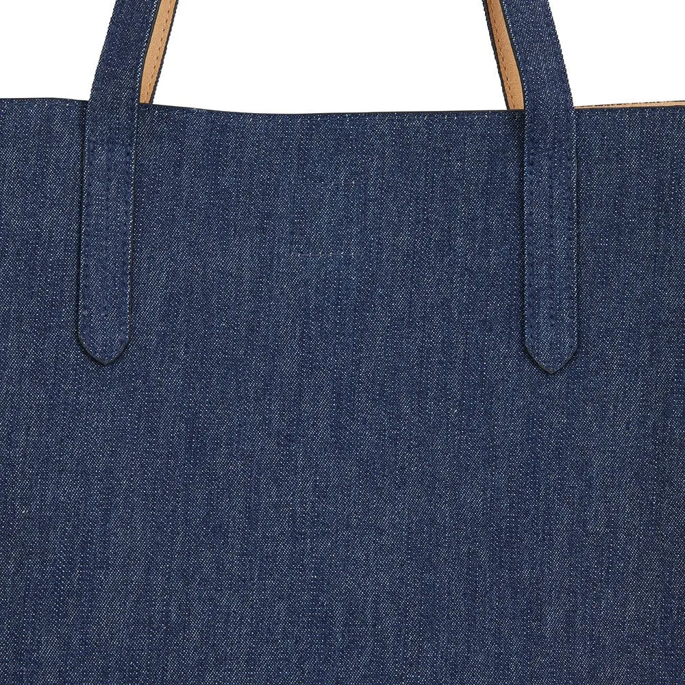 Charlie Handbag in Denim Fabric