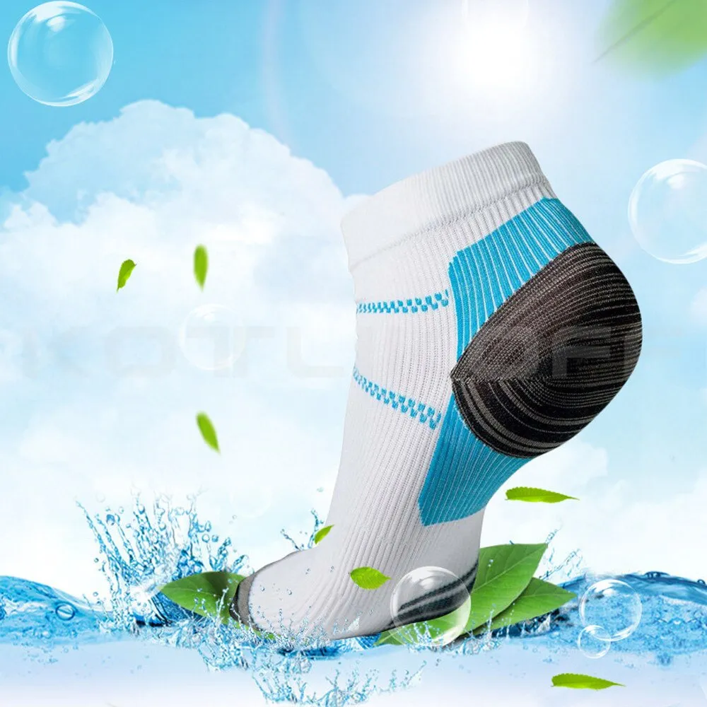 Comfortable Plantar Fasciitis Heel Spurs Arch Pain Relief Compression Socks