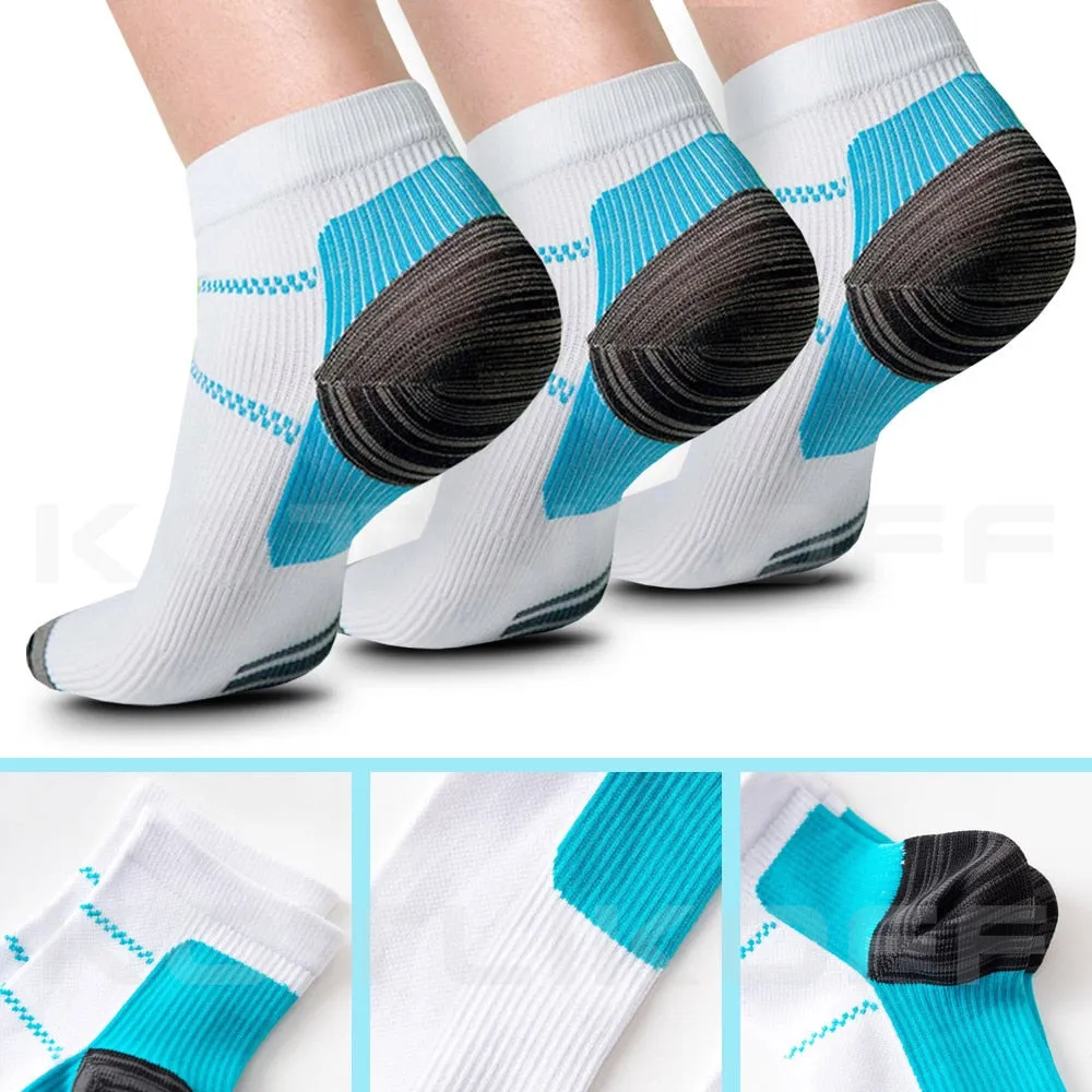 Comfortable Plantar Fasciitis Heel Spurs Arch Pain Relief Compression Socks