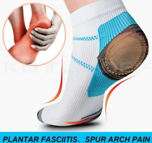 Comfortable Plantar Fasciitis Heel Spurs Arch Pain Relief Compression Socks