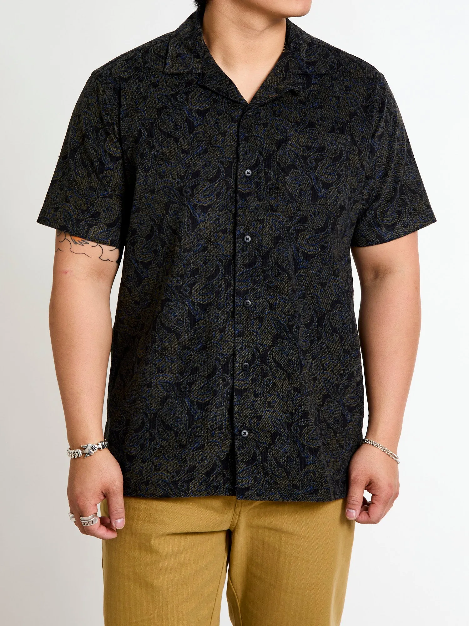 Crammond Shirt in Ink Paisley