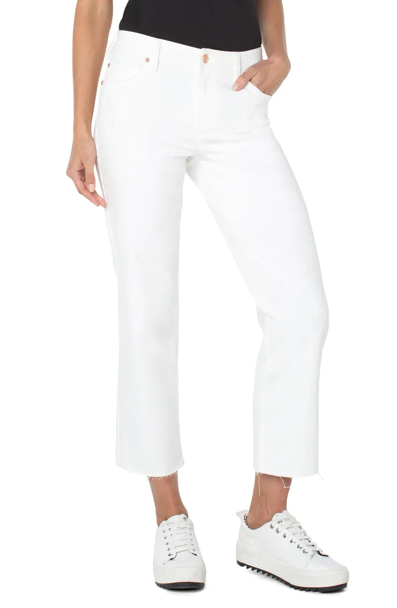 CROP STRAIGHT CUT HEM 27 IN. INSEAM JEAN