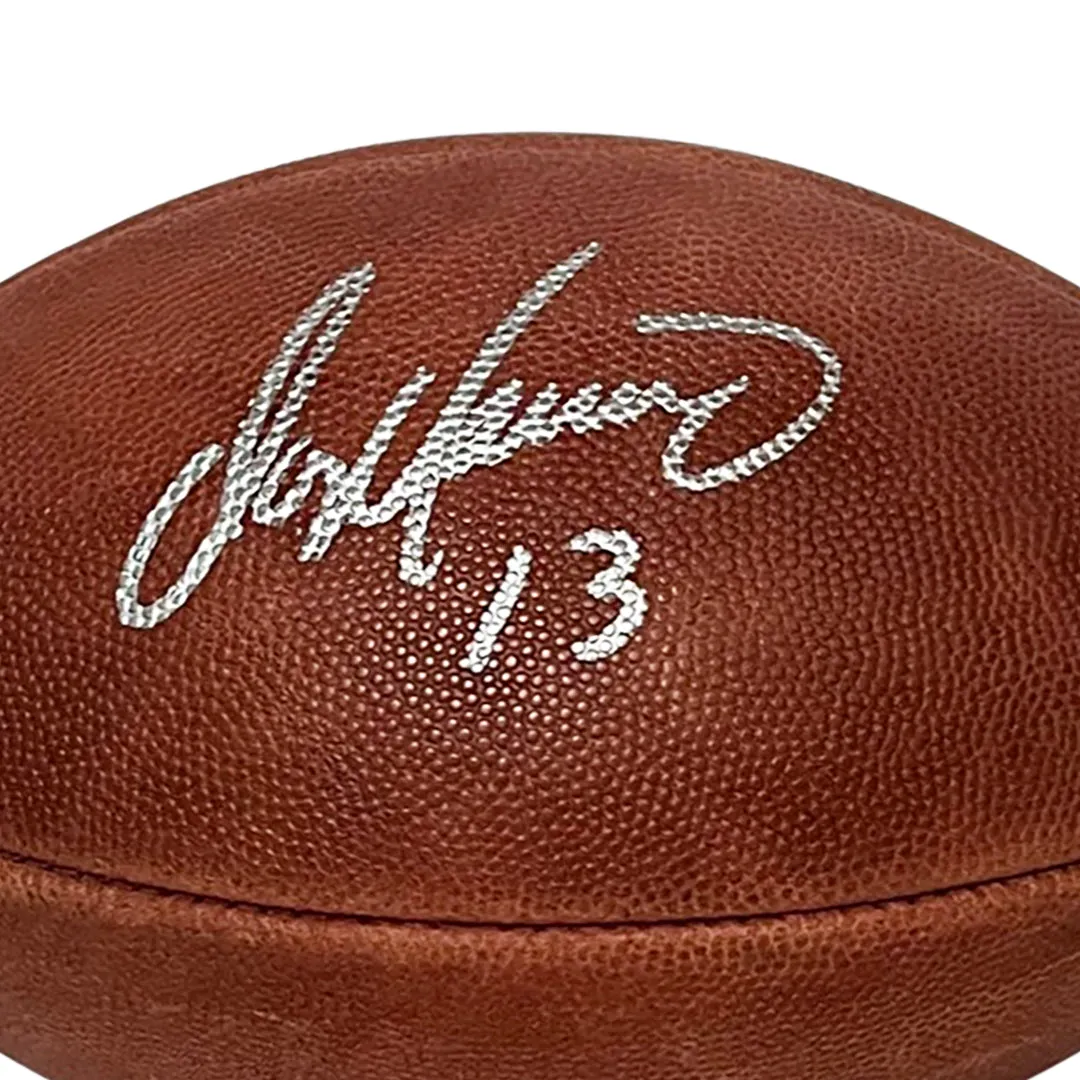 Dan Marino Signed Wilson NFL Paul Tagliabue Throwback Official Game Football (JSA)
