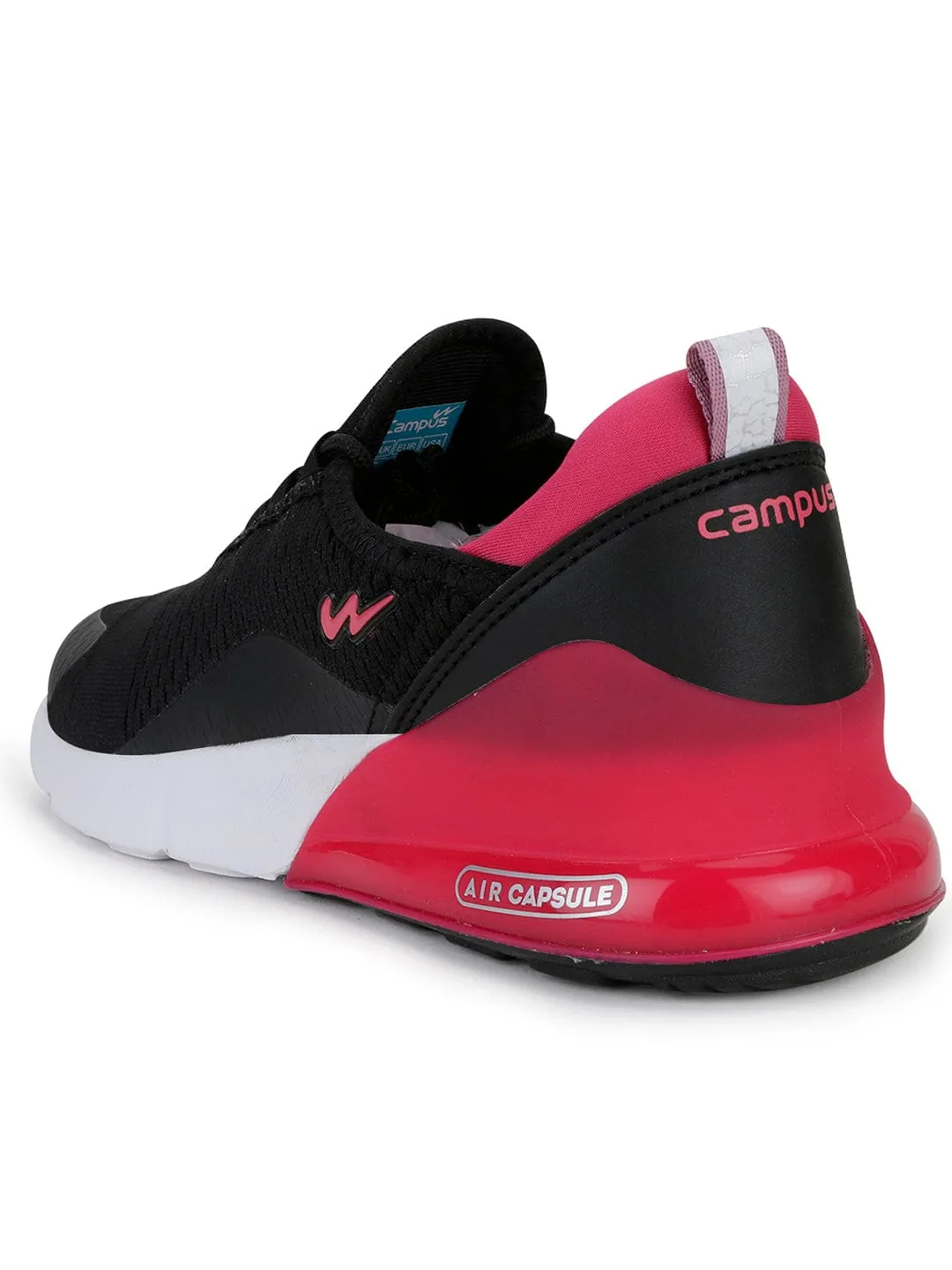 DRAGON LADIES Black Women's Running Shoes