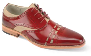 Giovani Cap Toe Two Tones Shoes