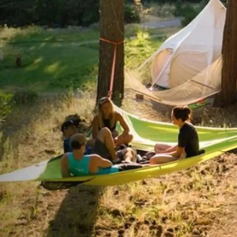 Hammock for several people - camping and outdoor activities