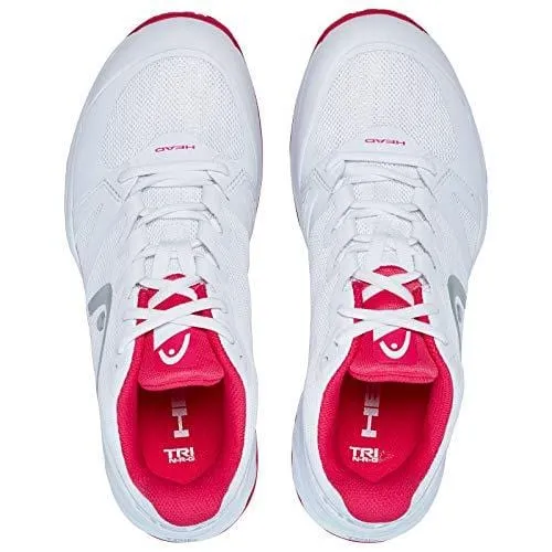 HEAD Women's Sprint Pro 2.5 Tennis/Pickleball Shoe (9) White/Pink