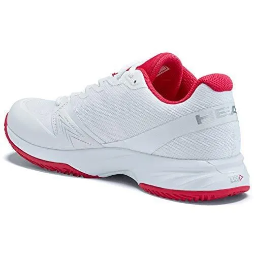 HEAD Women's Sprint Pro 2.5 Tennis/Pickleball Shoe (9) White/Pink