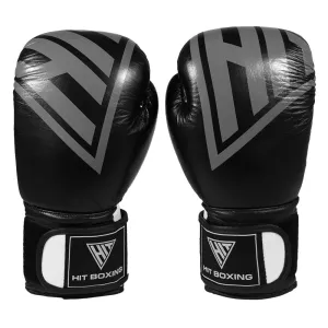 Hit Boxing Leather Fighting Boxing Gloves