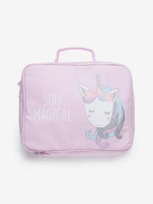 HOP Baby Pink Unicorn Design Changing Bag