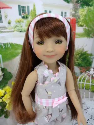 Ice Cream Drumstick - romper for Ruby Red Fashion Friends doll