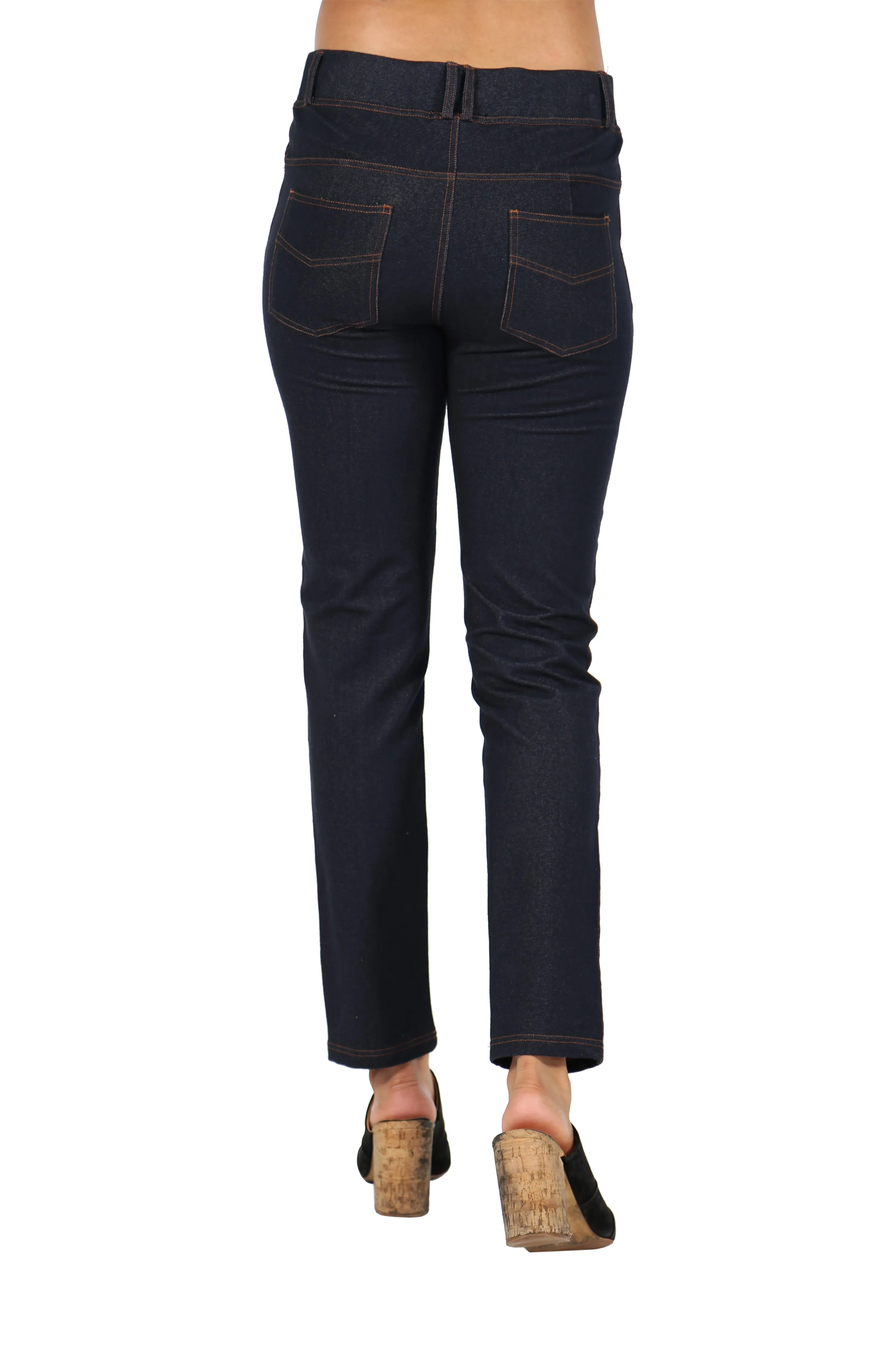 La Cera Stretch Knit Jegging