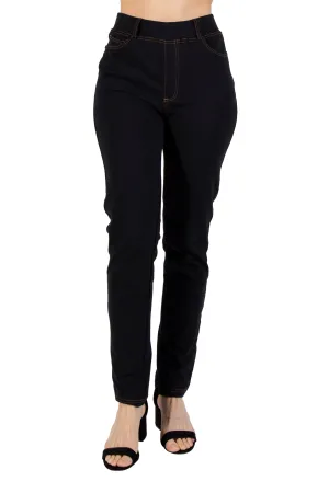 La Cera Stretch Knit Jegging