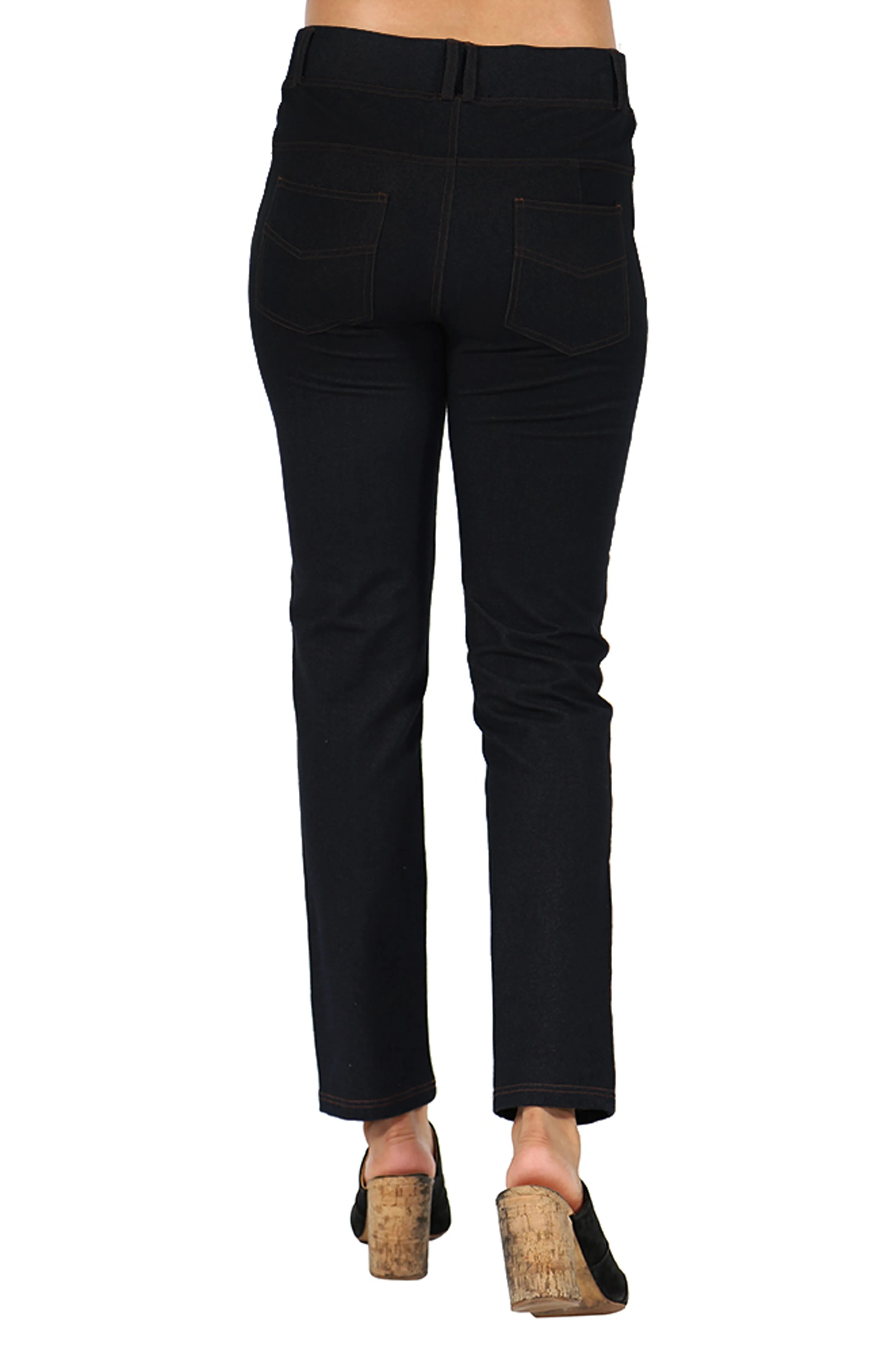 La Cera Stretch Knit Jegging