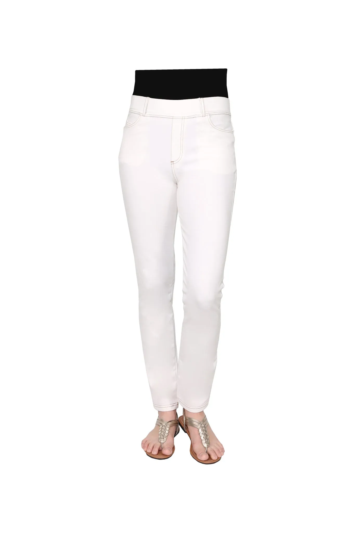 La Cera Stretch Knit Jegging