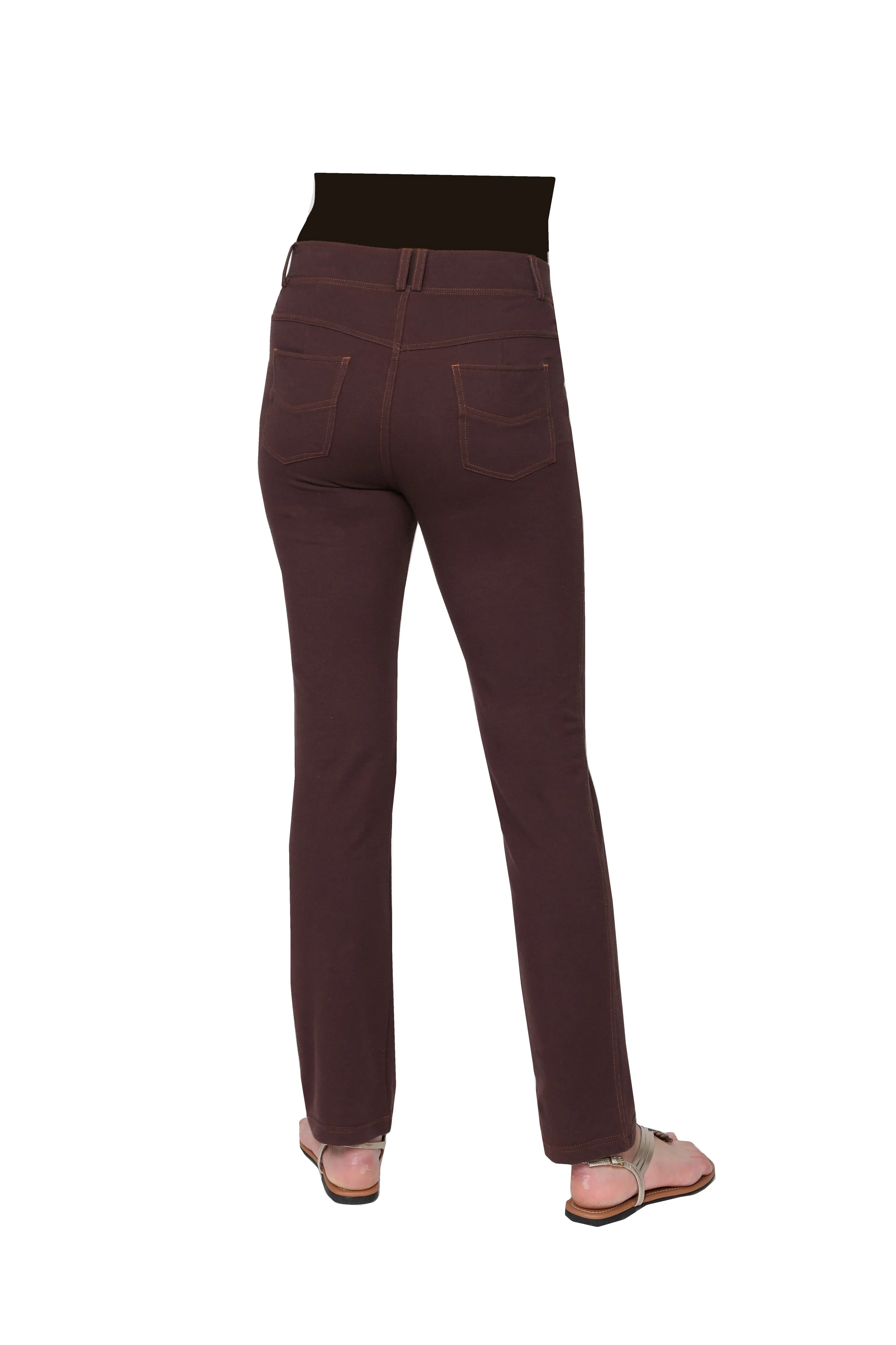 La Cera Stretch Knit Jegging