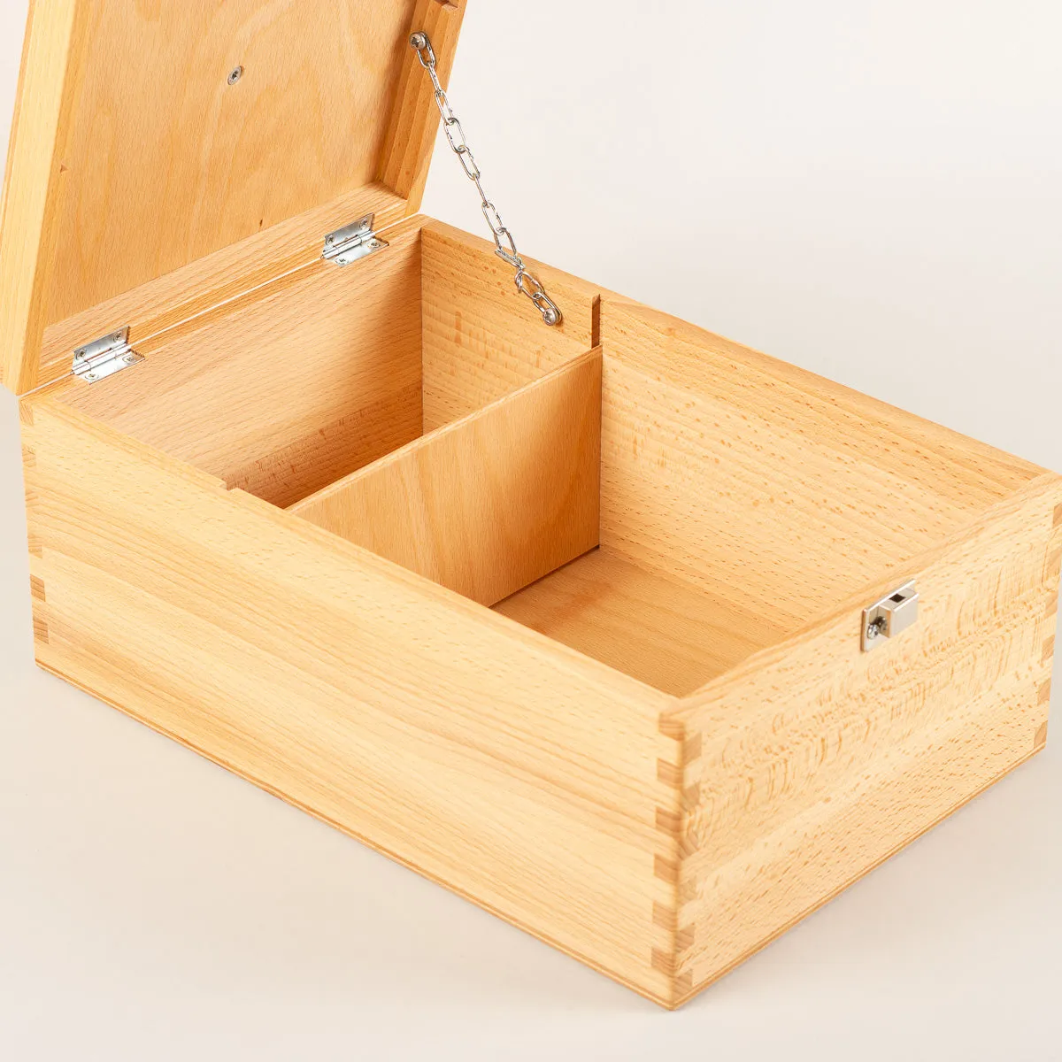 Large beechwood shoe care valet