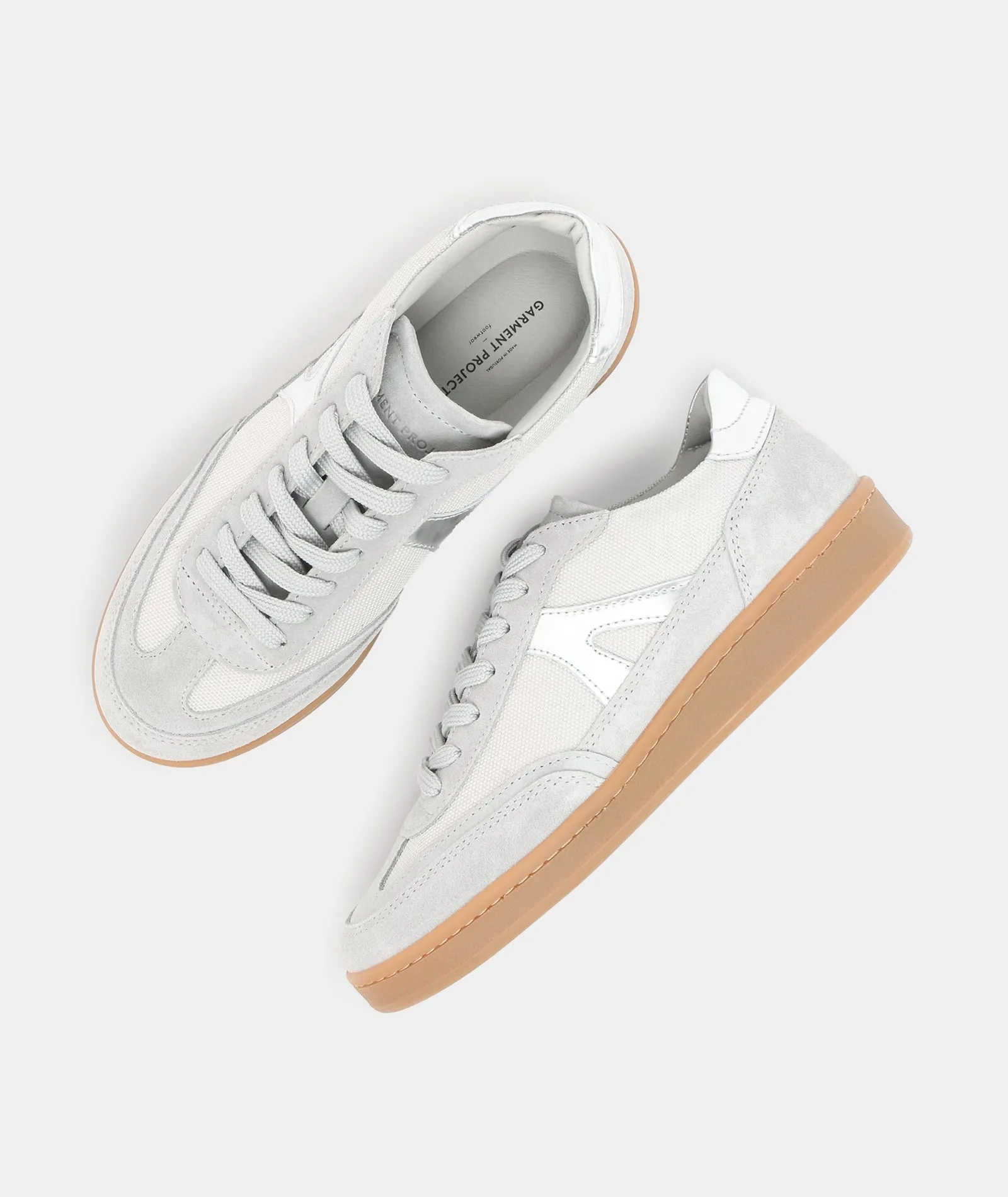 Liga - Light Grey/Silver Suede mix