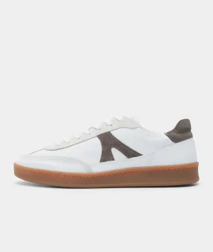 Liga - White/Elephant Leather