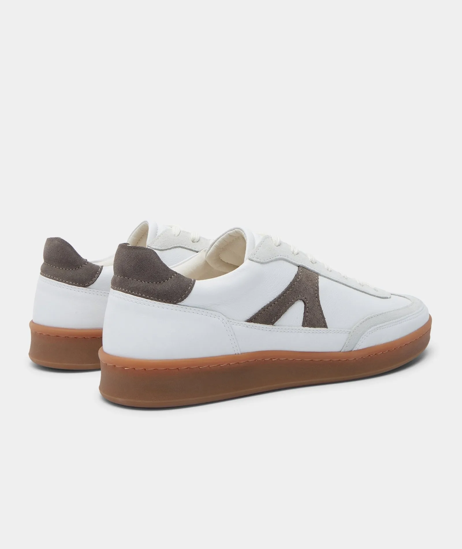 Liga - White/Elephant Leather
