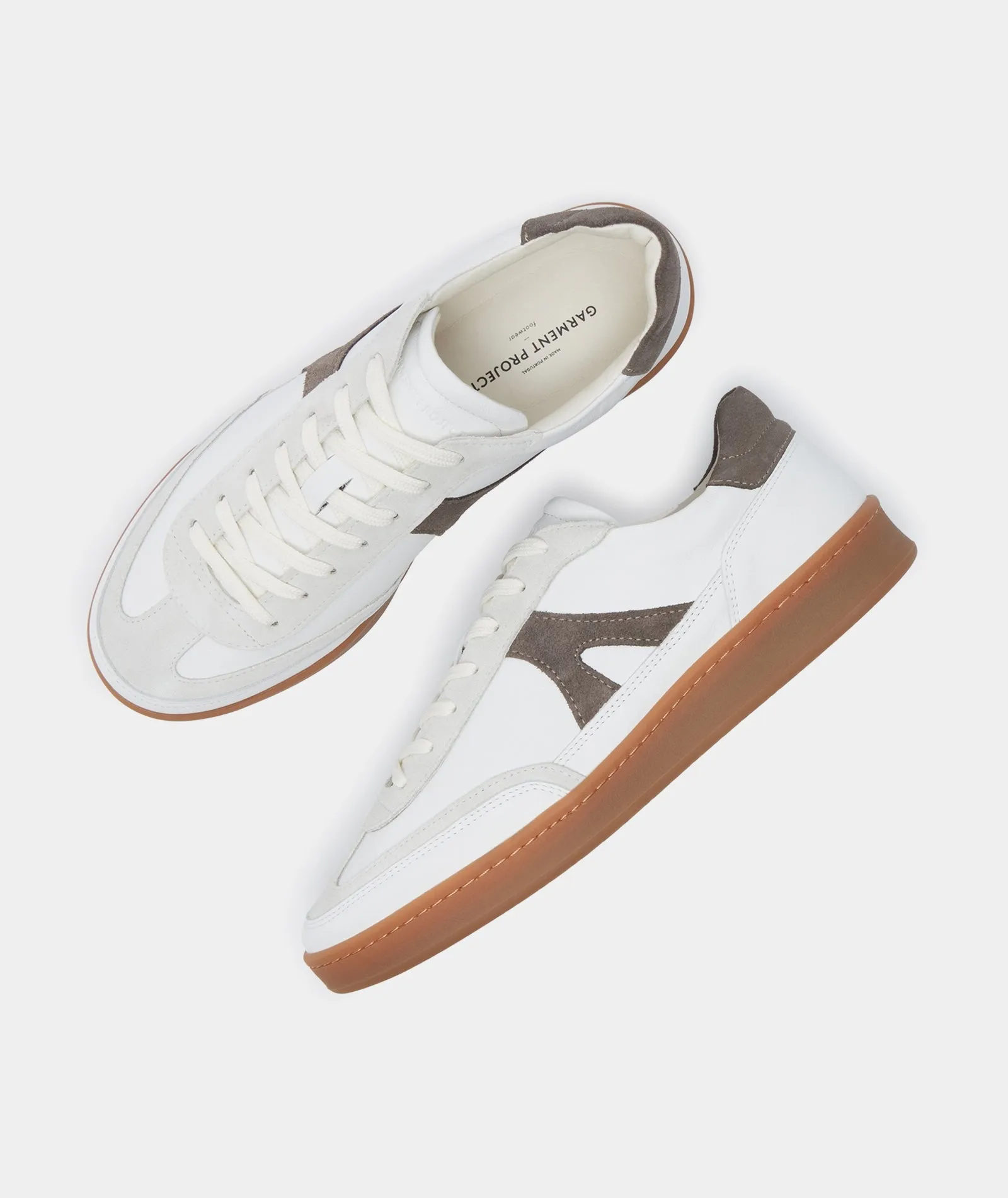 Liga - White/Elephant Leather