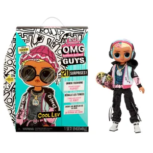 LOL Surprise OMG Guys Fashion Doll Cool Lev Multicolor Age- 3 Years & Above