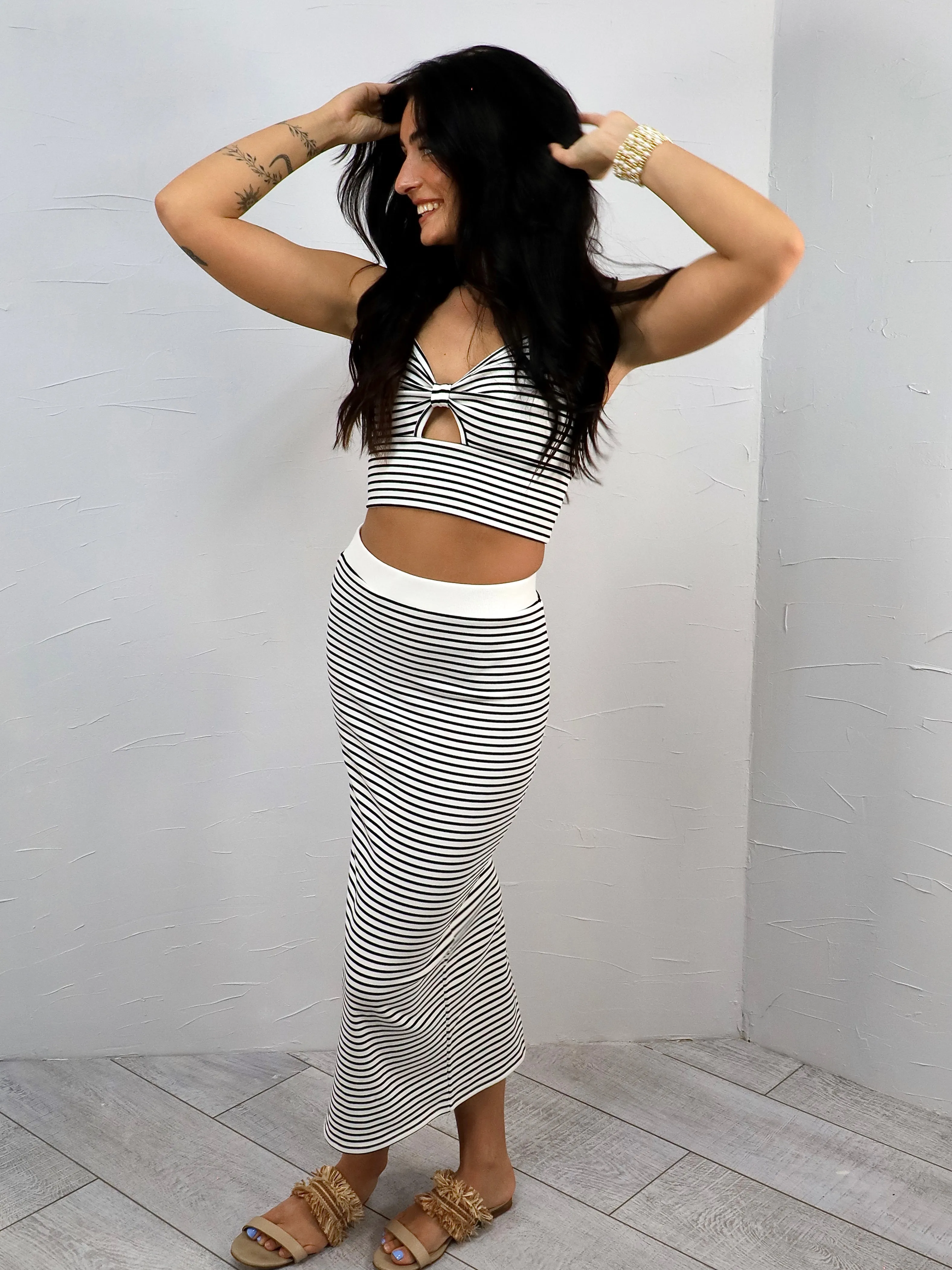 Lucy’s Striped Skirt
