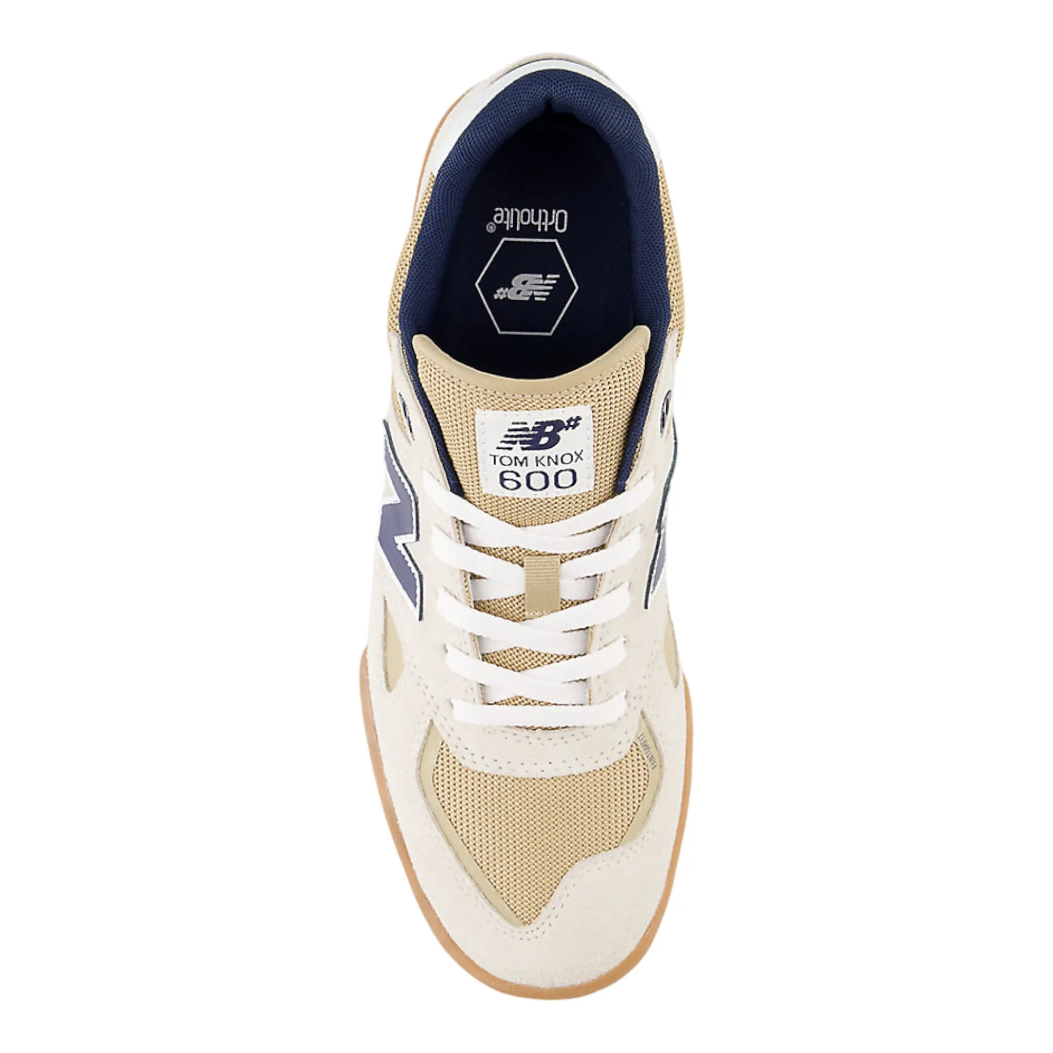 New Balance Numeric 600 Tom Knox Shoes - Sea Salt / Navy