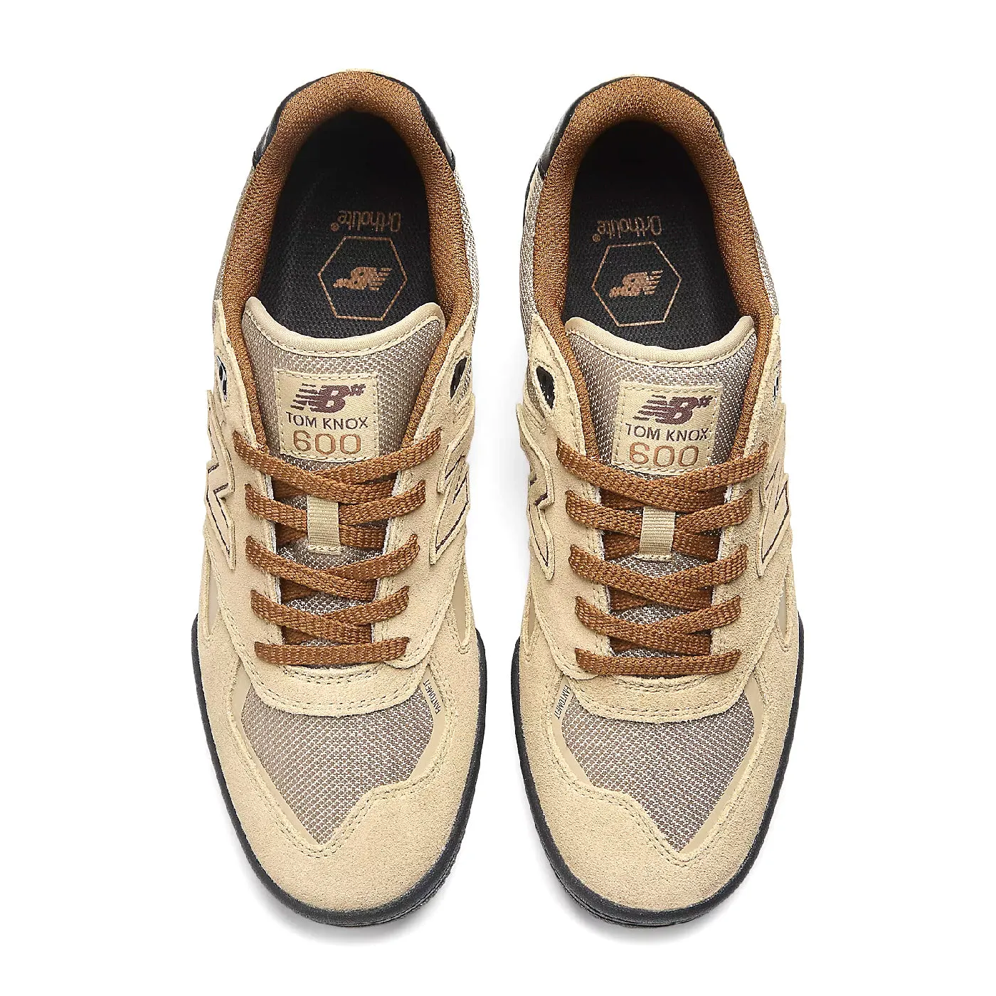 New Balance Numeric NM600 Tom Knox Shoes - Incense / Black