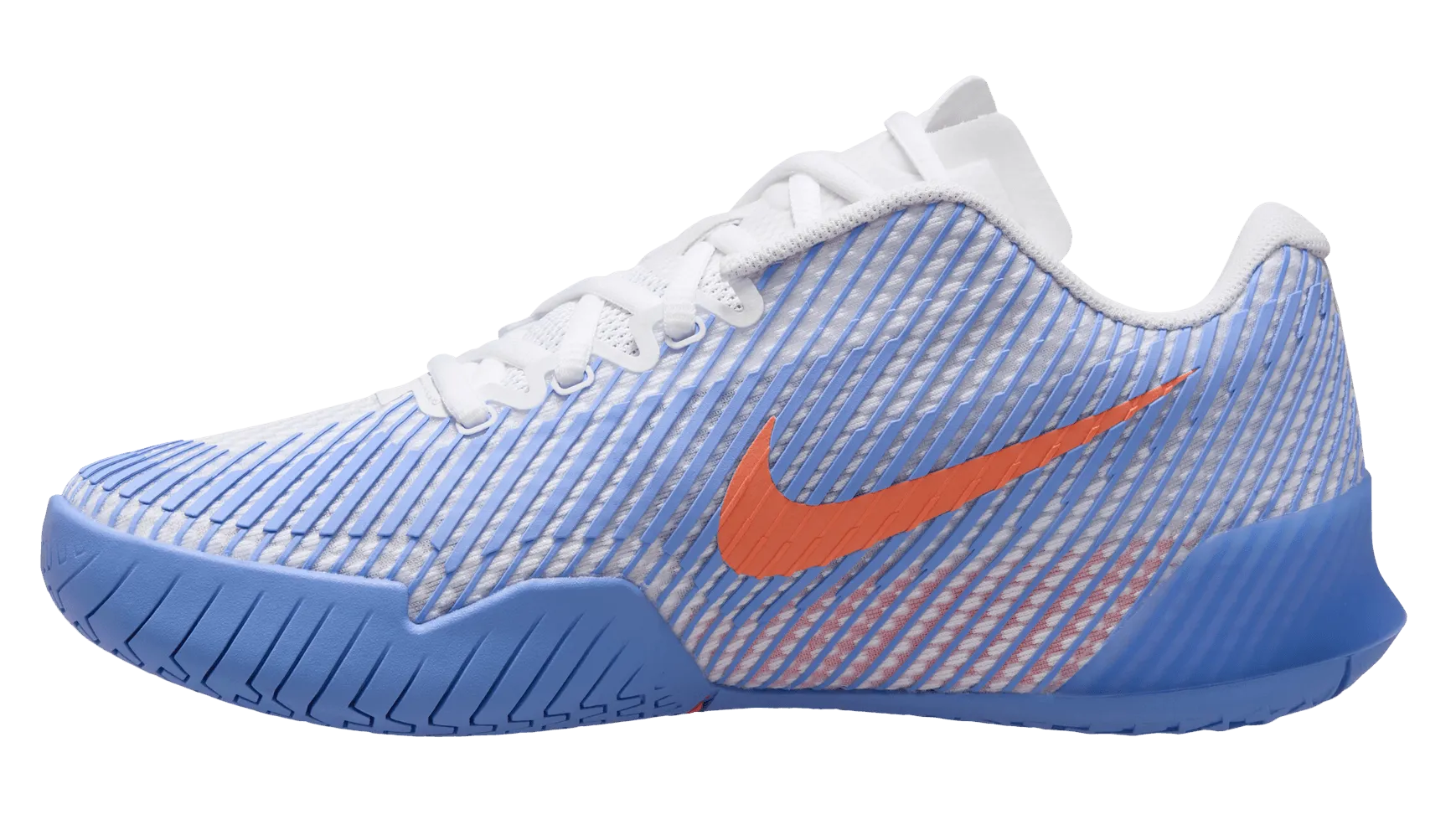 Nike Court Air Zoom Vapor 11 HC Tennis Women's Shoes White-Royal Pulse