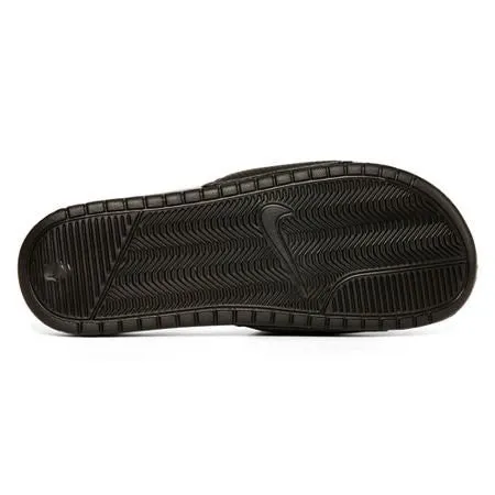 Nike Mens Benassi JDI Slide Sandal Black/Challenge Red 9