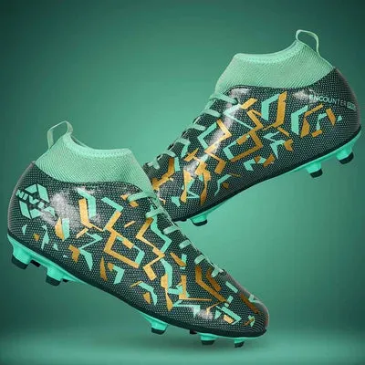 Nivia Pro Encounter 10 Football Shoes for Men (Green)