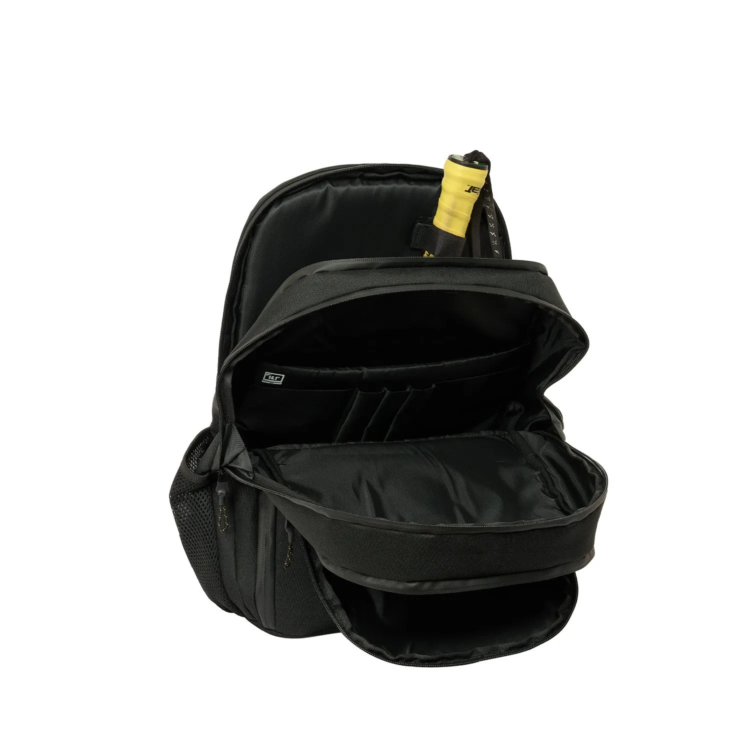 Padel Backpack Black/Mustard Real Madrid