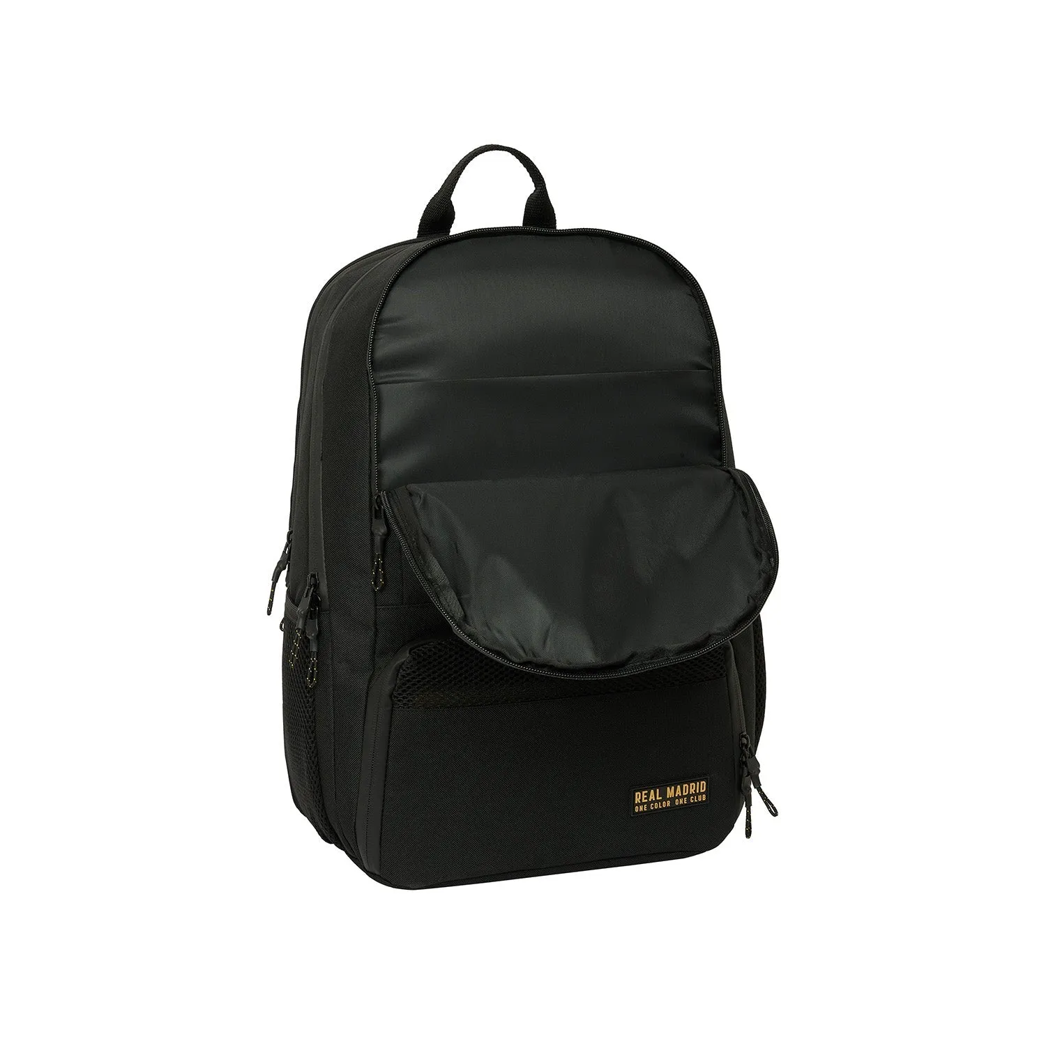 Padel Backpack Black/Mustard Real Madrid