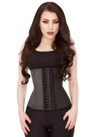 Playgirl Black Pure Latex Work Out Waist Trainer