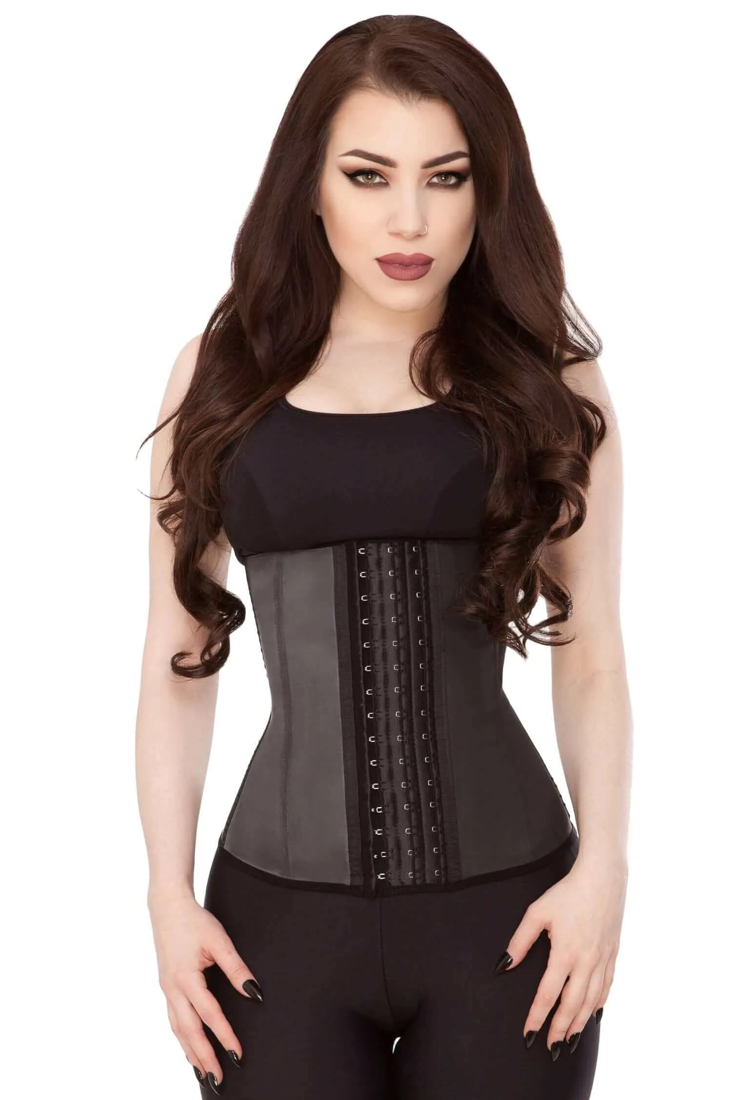Playgirl Black Pure Latex Work Out Waist Trainer