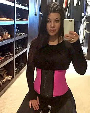 Playgirl Black Pure Latex Work Out Waist Trainer